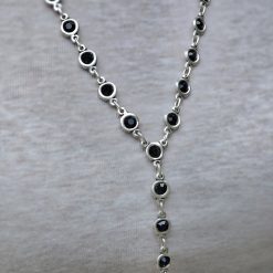 Alternative view of Colier Zamac Co069 Negru