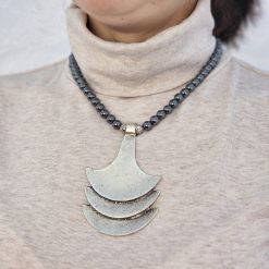 Colier Zamac cu pietre semipretioase Cos007