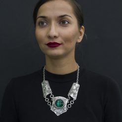 Colier Zamac Co099verde