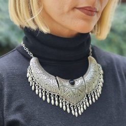 Colier Zamac Co152 Negru