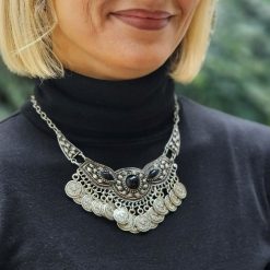 Colier Zamac Co148 Negru