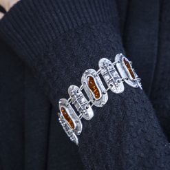 Bratara Zamac Br343portocaliu