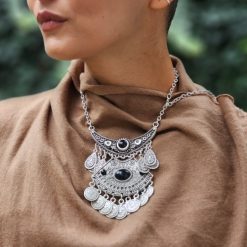 Colier Zamac Co241 Negru