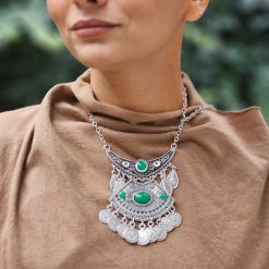 Colier Zamac Co241 Verde